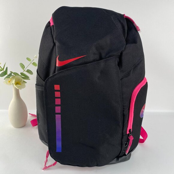 Nike Men's Black Backpack with Red Back - Picture 1 of 4